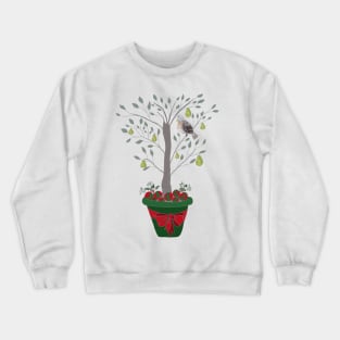 12 Days of Christmas Partridge in a Pear Tree Crewneck Sweatshirt